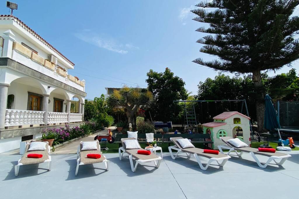 2 Apartments With Private Pool At Villa Diaz Aleman Salobre  Zewnętrze zdjęcie