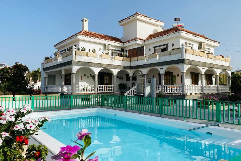 2 Apartments With Private Pool At Villa Diaz Aleman Salobre  Zewnętrze zdjęcie